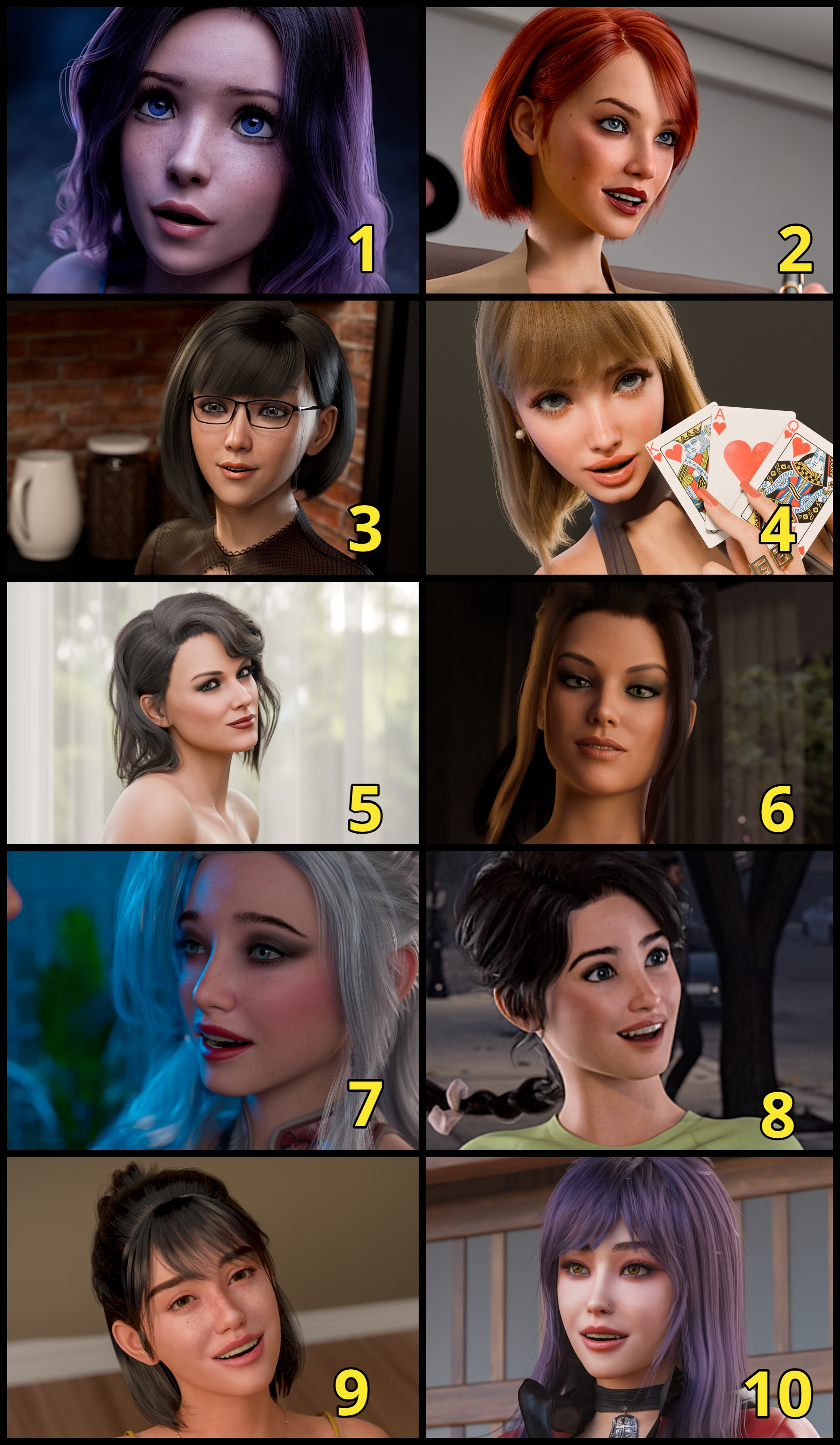 Select the girls for the sex scenes in Season 3 - Volleyball Tournament